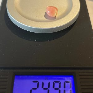 2,4 ct Natural Conch Pearl, pink color and baroque shape