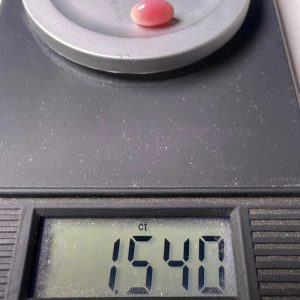 1.5ct Natural Queen Conch Pearl, With Pink Color and Flame