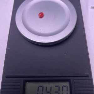 0.4ct Natural Pink Conch Pearl in Oval Shape.