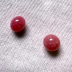 0.5ct Pair of Tiny Natural Queen Conch Pearls, Perfects and Beautiful