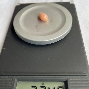 2.7ct Natural Conch Pearl, Light Pink with Baroque Shape