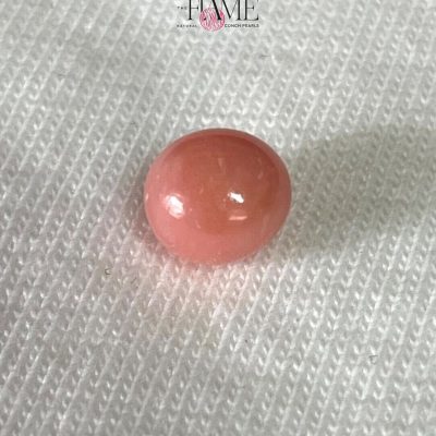 10- 2.08ct Natural Conch Pearl, pink color, round shape