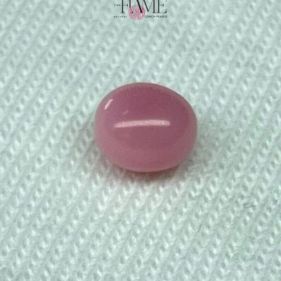 5- 0.8ct Natural Conch Pearl, pink color and round shape