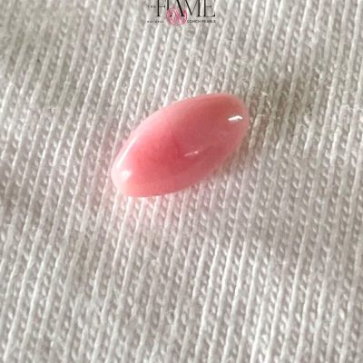 7- 1.16 ct Natural Conch Pearl, pink color and oval egg-shaped
