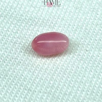 8- 0.83ct Natural Conch Pearl, pink with flame color and Baroque shape