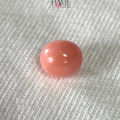 8- 2.08ct Natural Conch Pearl, pink color, round shape